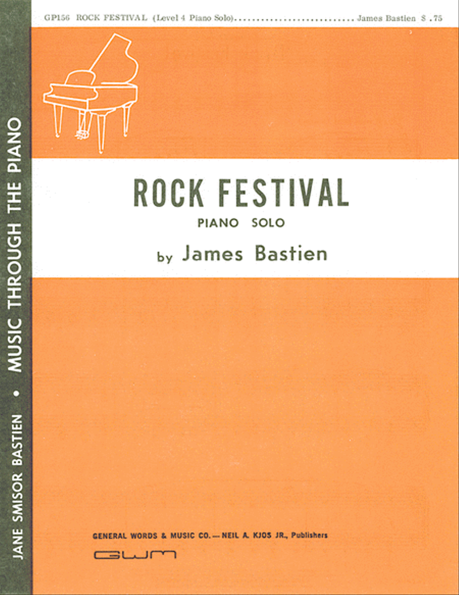 Rock Festival Piano Method scores gallery preview page 1