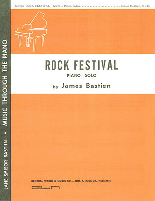 Book cover for Rock Festival