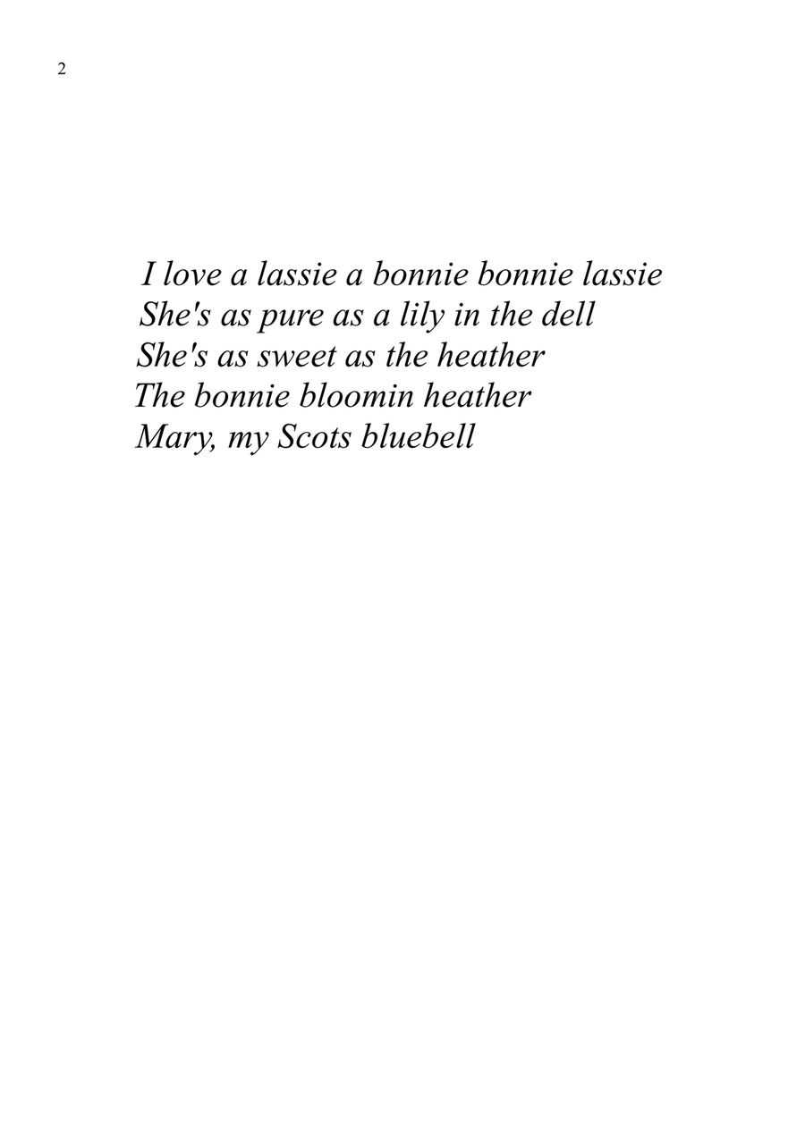 I Love a Lassie Flute Solo scores gallery preview page 3
