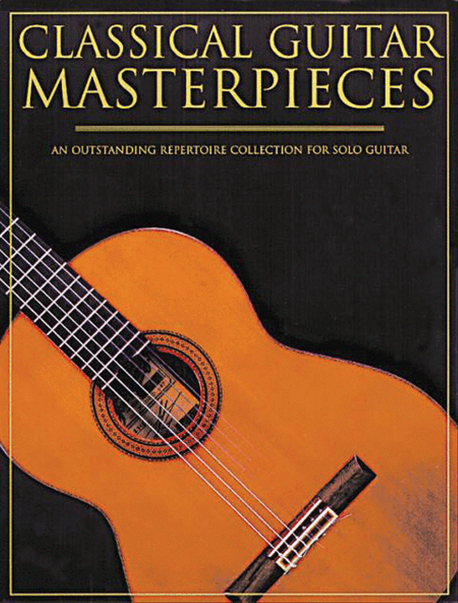 Classical Guitar Masterpieces Acoustic Guitar scores gallery preview page 1