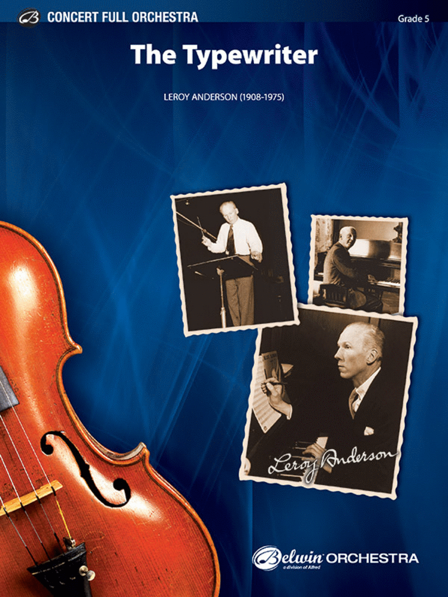 The Typewriter Full Orchestra scores gallery preview page 1