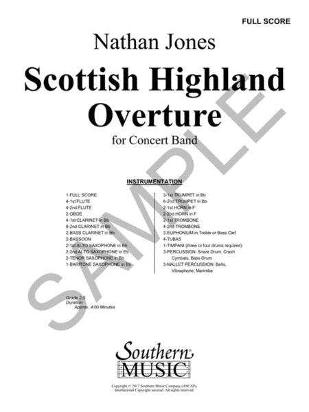 Scottish Highland Overture image number null