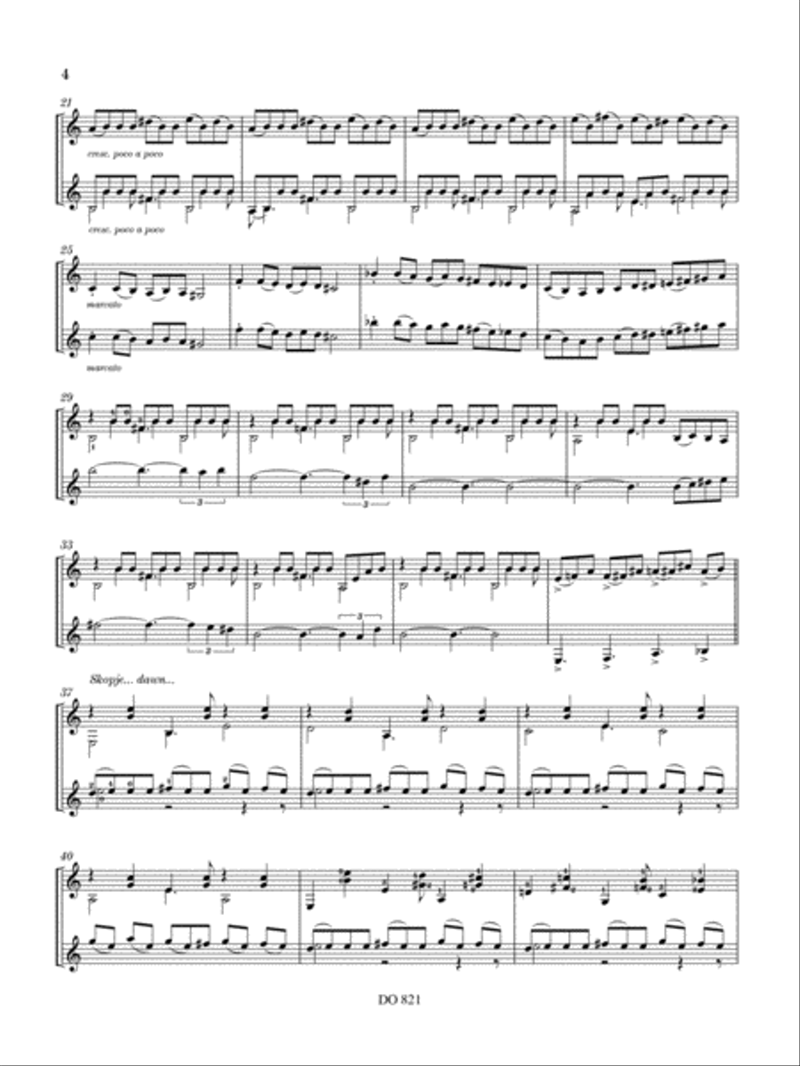 Balkan Express Classical Guitar scores gallery preview page 4