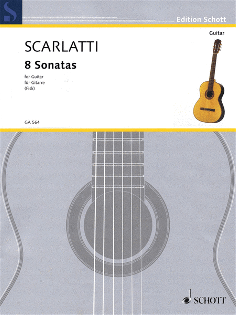 8 Sonatas Acoustic Guitar scores gallery preview page 1