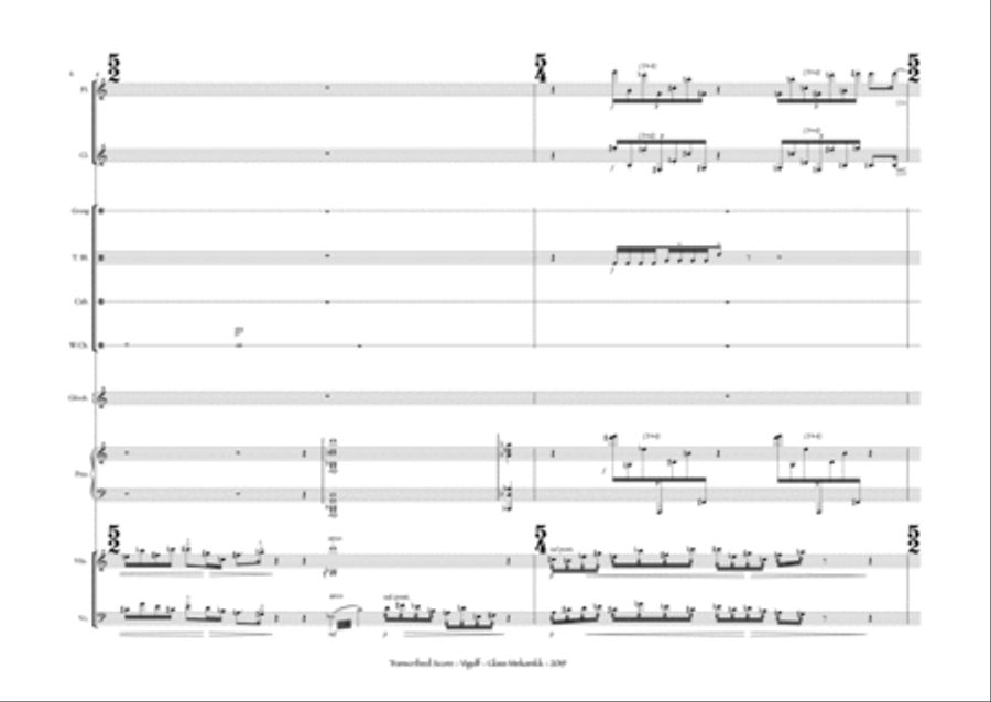 Glass Mekanikk Small Ensemble scores gallery preview page 6