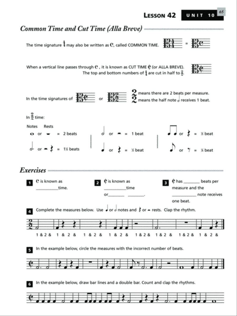 Alfred's Essentials of Music Theory Viola scores gallery preview page 7