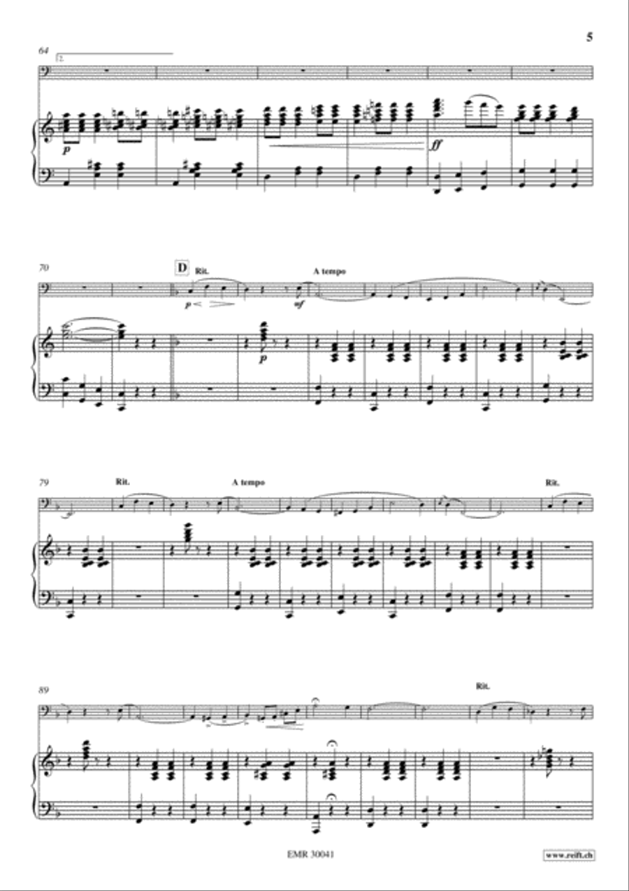 Love's Enchantment Love's Enchantment Tuba scores gallery preview page 5