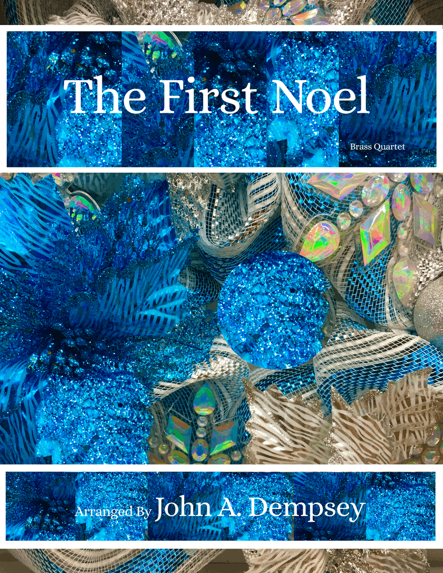 The First Noel (Brass Quartet): Three Trumpets and Trombone Brass Quartet scores gallery preview page 1