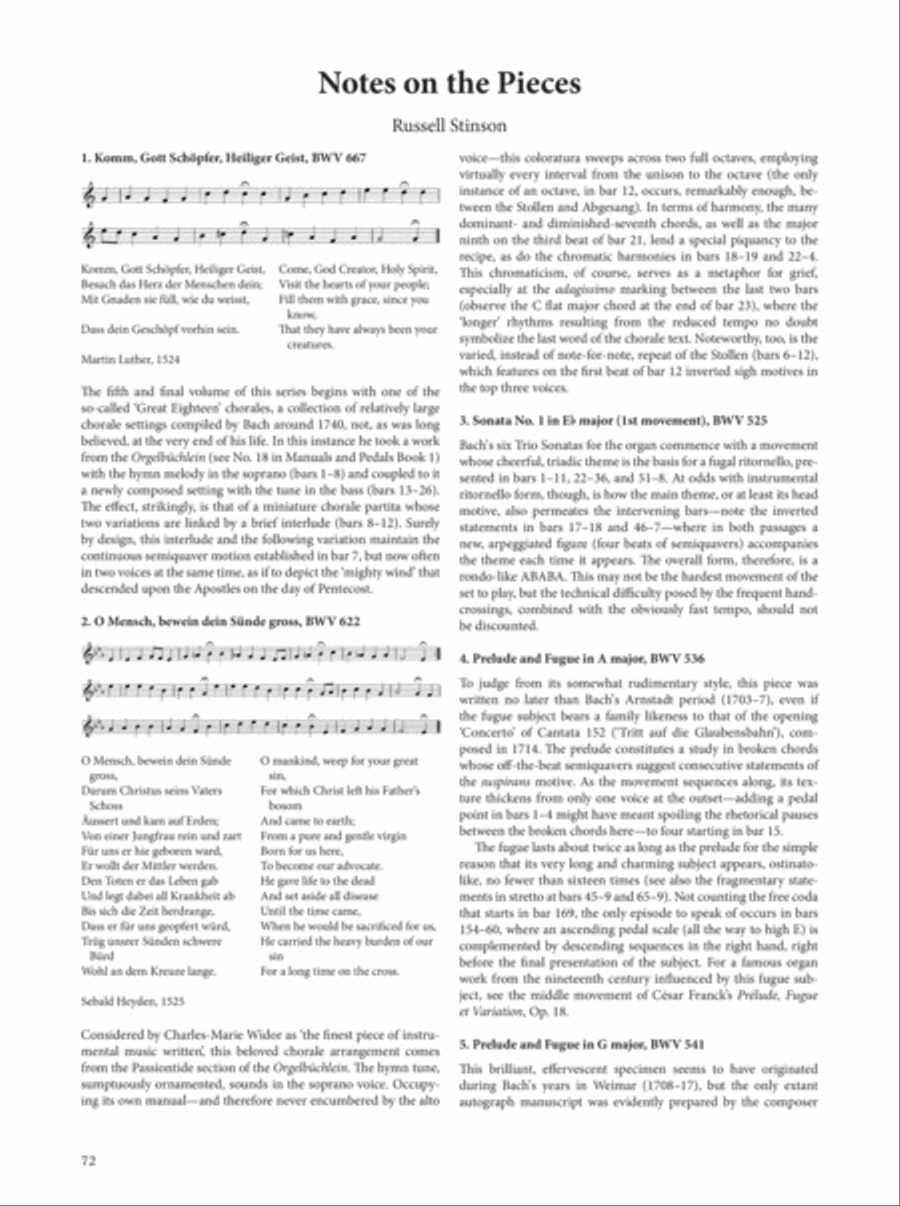 Oxford Bach Books for Organ: Manuals and Pedals, Book 3 Organ scores gallery preview page 12