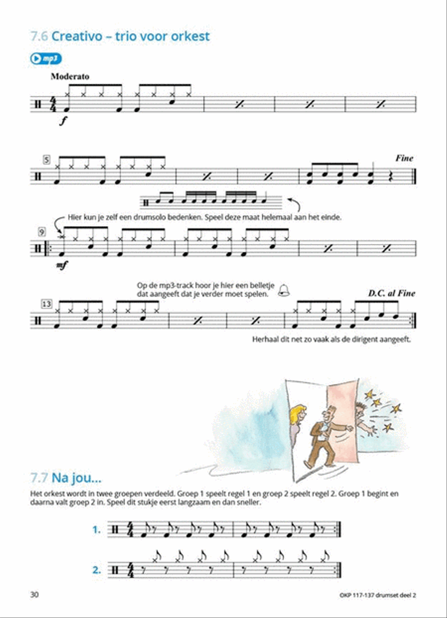 Samen Leren Samenspelen Vlaams Deel 2 Percussion scores gallery preview page 6