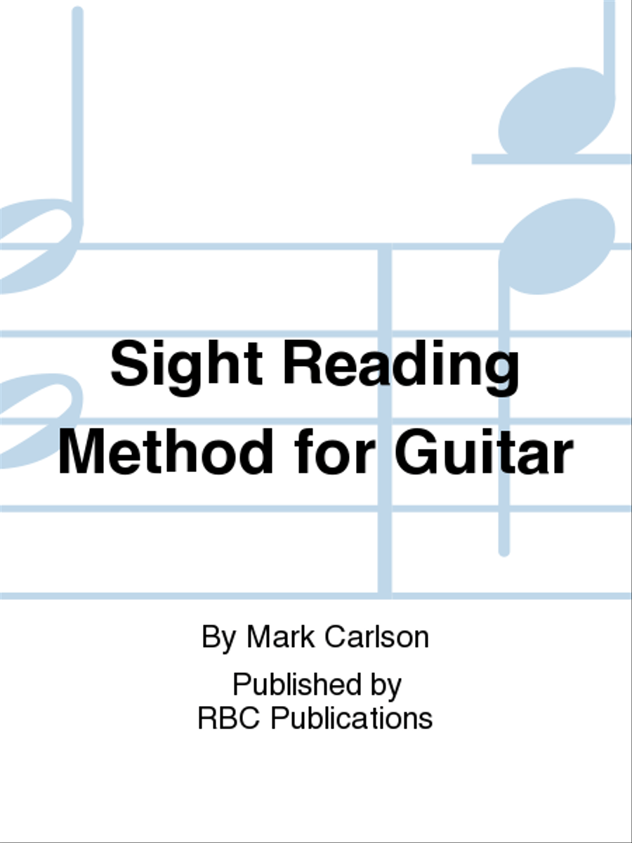 Sight Reading Method For Guitar Guitar scores gallery preview page 1