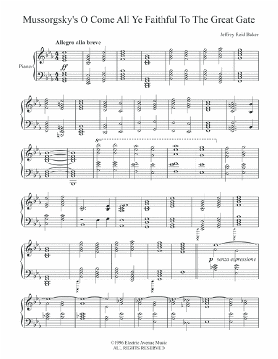 Mussorgsky's 