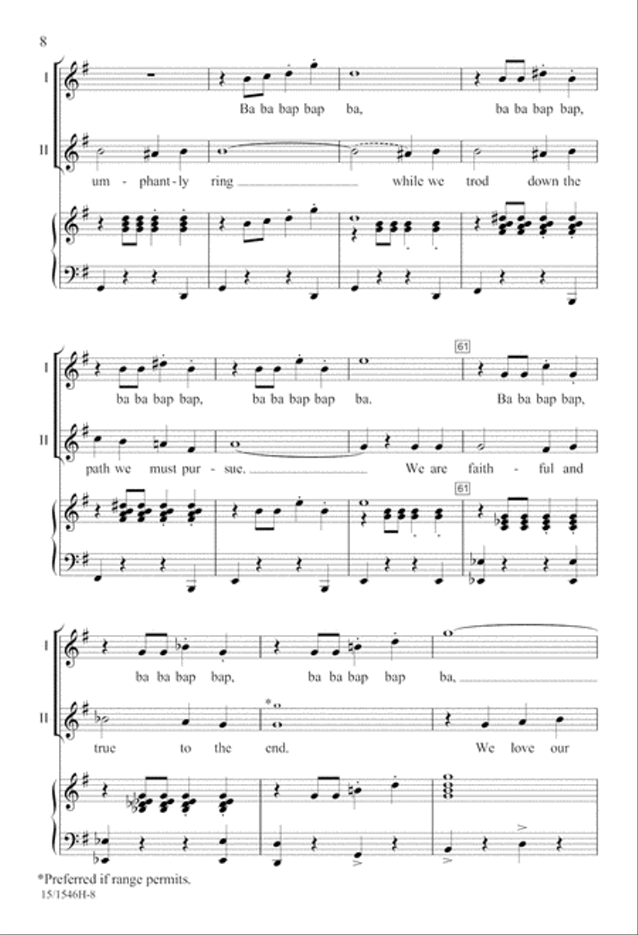 Stars and Stripes 2-Part scores gallery preview page 9