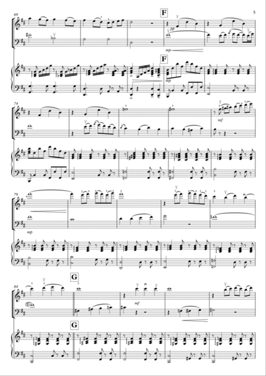 Life Is Beautiful (la Vita E Bella) Piano Trio scores gallery preview page 6