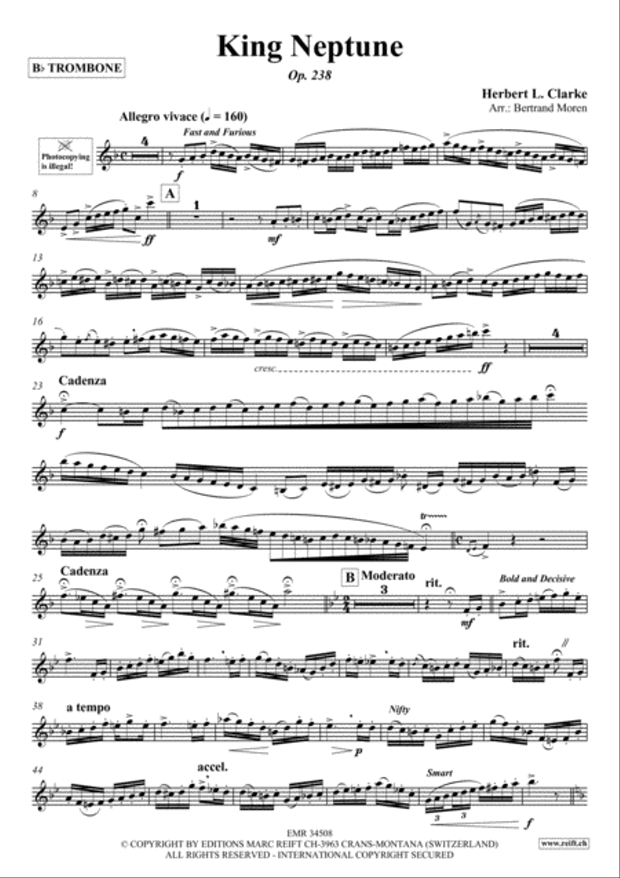 King Neptune Piano Accompaniment scores gallery preview page 4