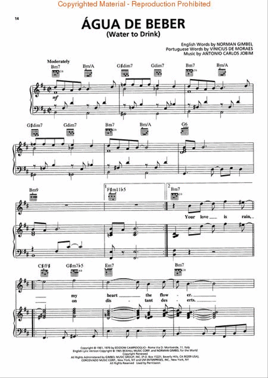The Norman Gimbel Songbook Piano, Vocal, Guitar scores gallery preview page 3