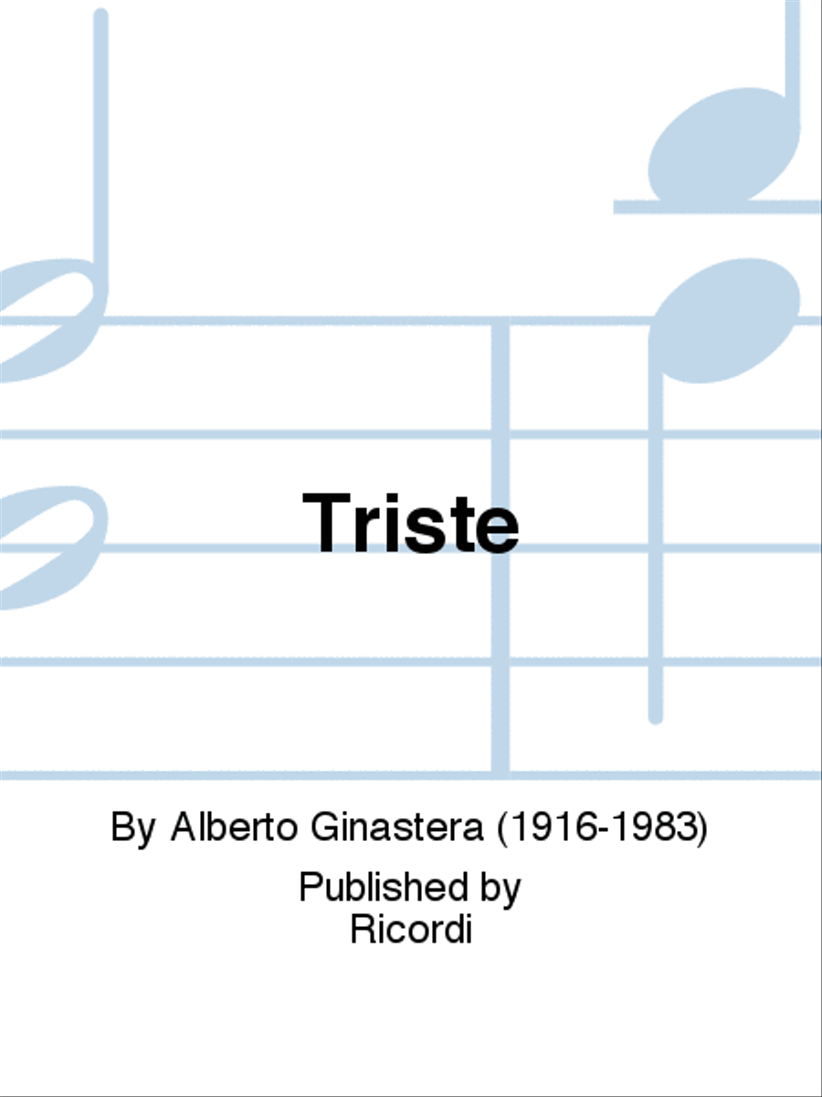 Triste Triste School and Community scores gallery preview page 1