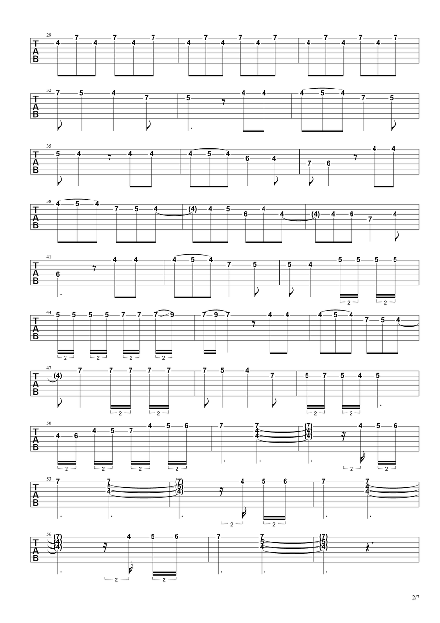 Pájaro Campana (Bellbird, Paraguayan Polka) Acoustic Guitar scores gallery preview page 2