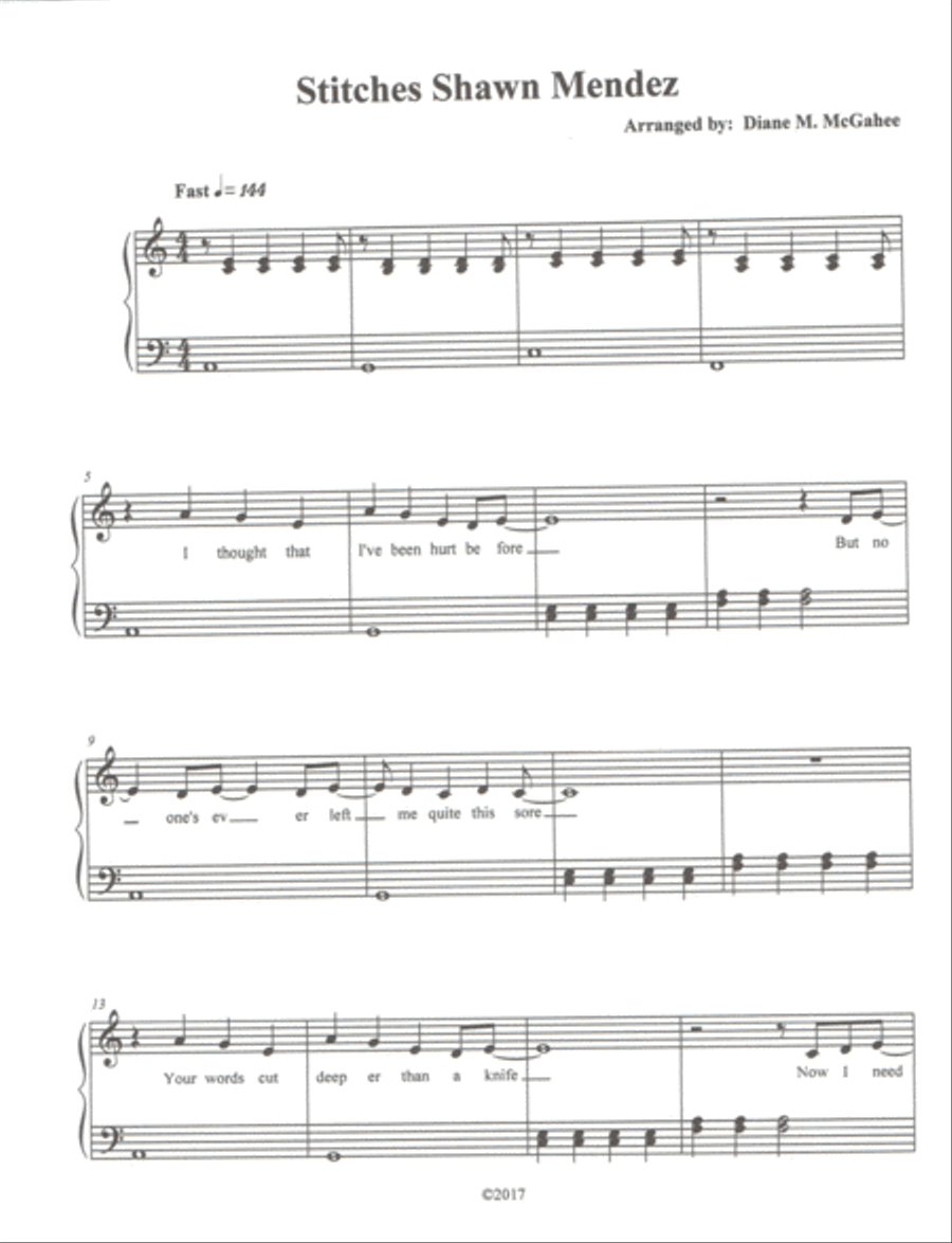 Stitches Small Ensemble scores gallery preview page 1