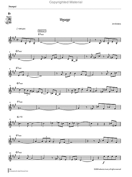 Intermediate Jazz Conception Trumpet image number null