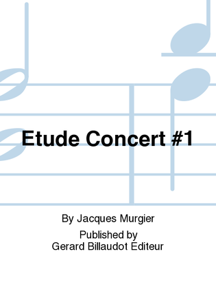 Etude Concert No. 1