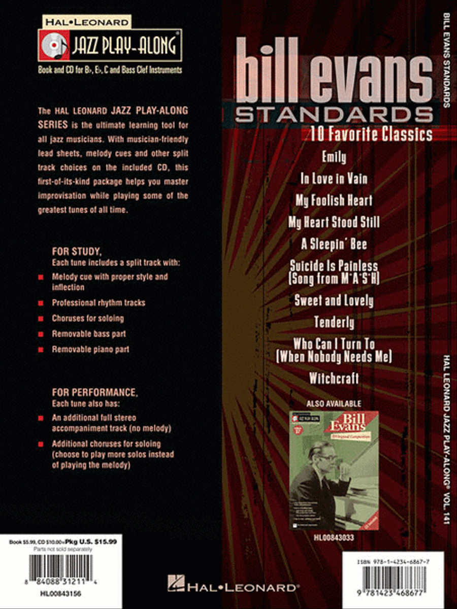 Bill Evans Standards Bill Evans Standards C Instrument scores gallery preview page 2