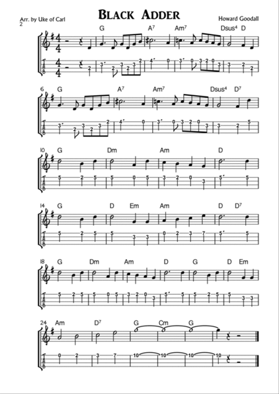Blackadder Theme