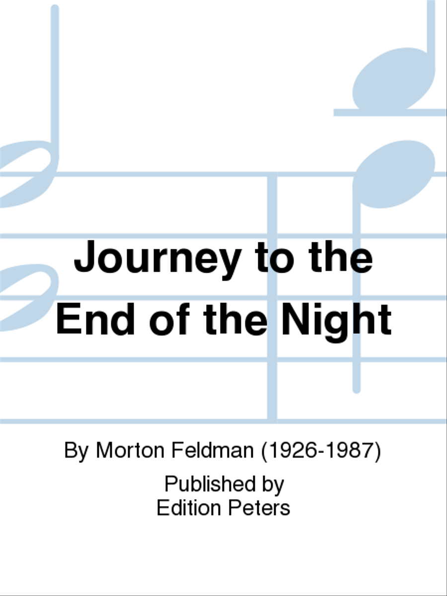 Journey to the End of the Night (Set of Instrumental Parts)