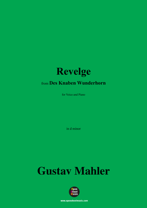 Book cover for G. Mahler-Revelge,in d minor
