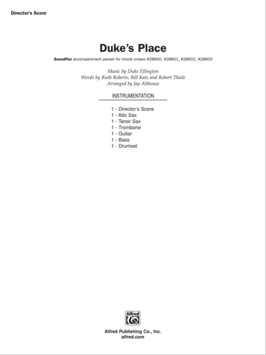 Duke's Place Choir scores gallery preview page 2