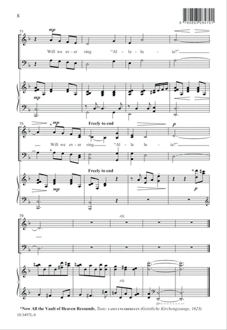 Will We Ever Sing 