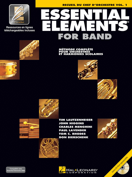 Essential Elements for Band avec EEi (Vol. 1 - Recueil du Chef D