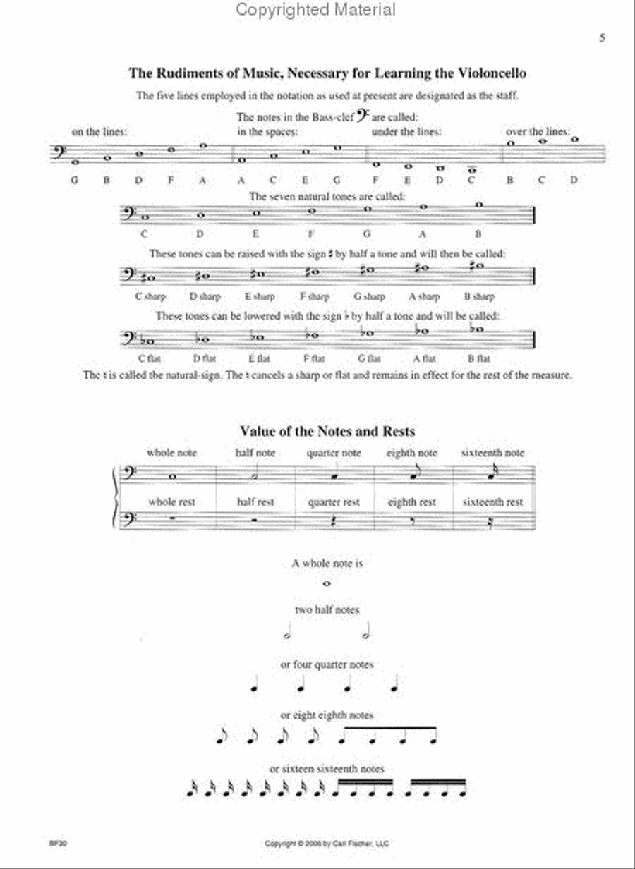 My First Schroeder My First Schroeder Cello scores gallery preview page 2