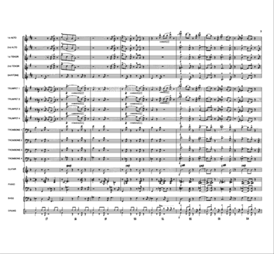 It Might As Well Be Swing Jazz Ensemble scores gallery preview page 4