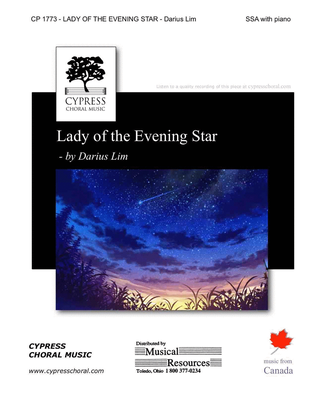 Book cover for Lady of the Evening Star