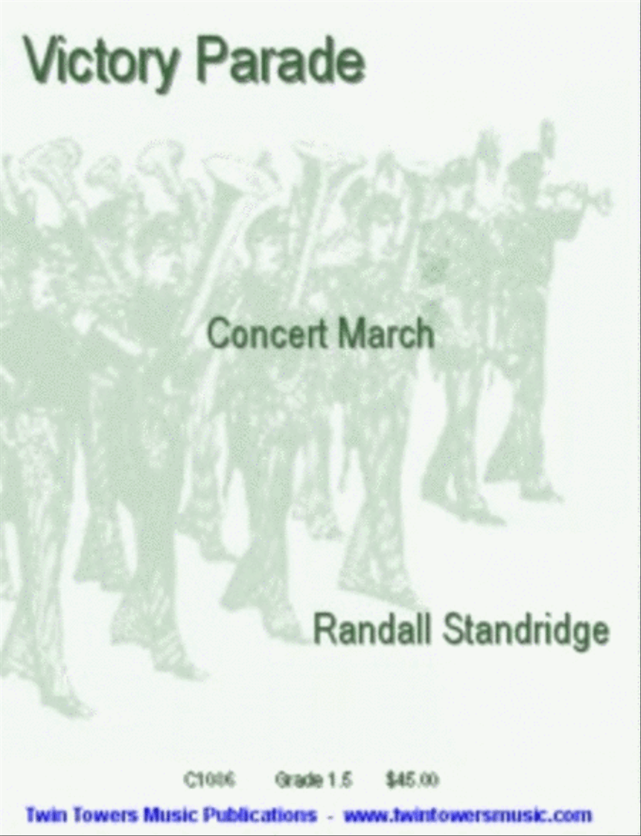 Victory Parade Concert Band scores gallery preview page 1