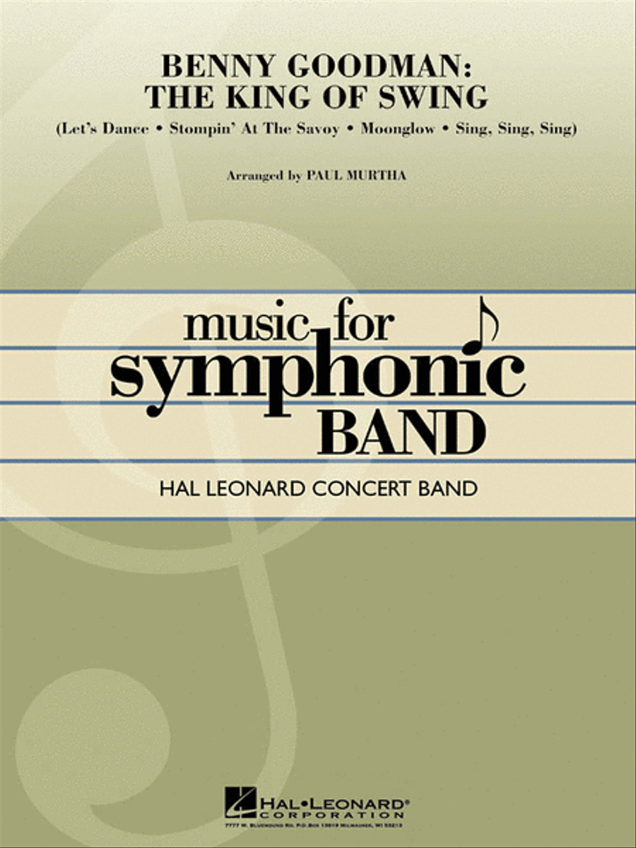Benny Goodman: The King of Swing Concert Band scores gallery preview page 1