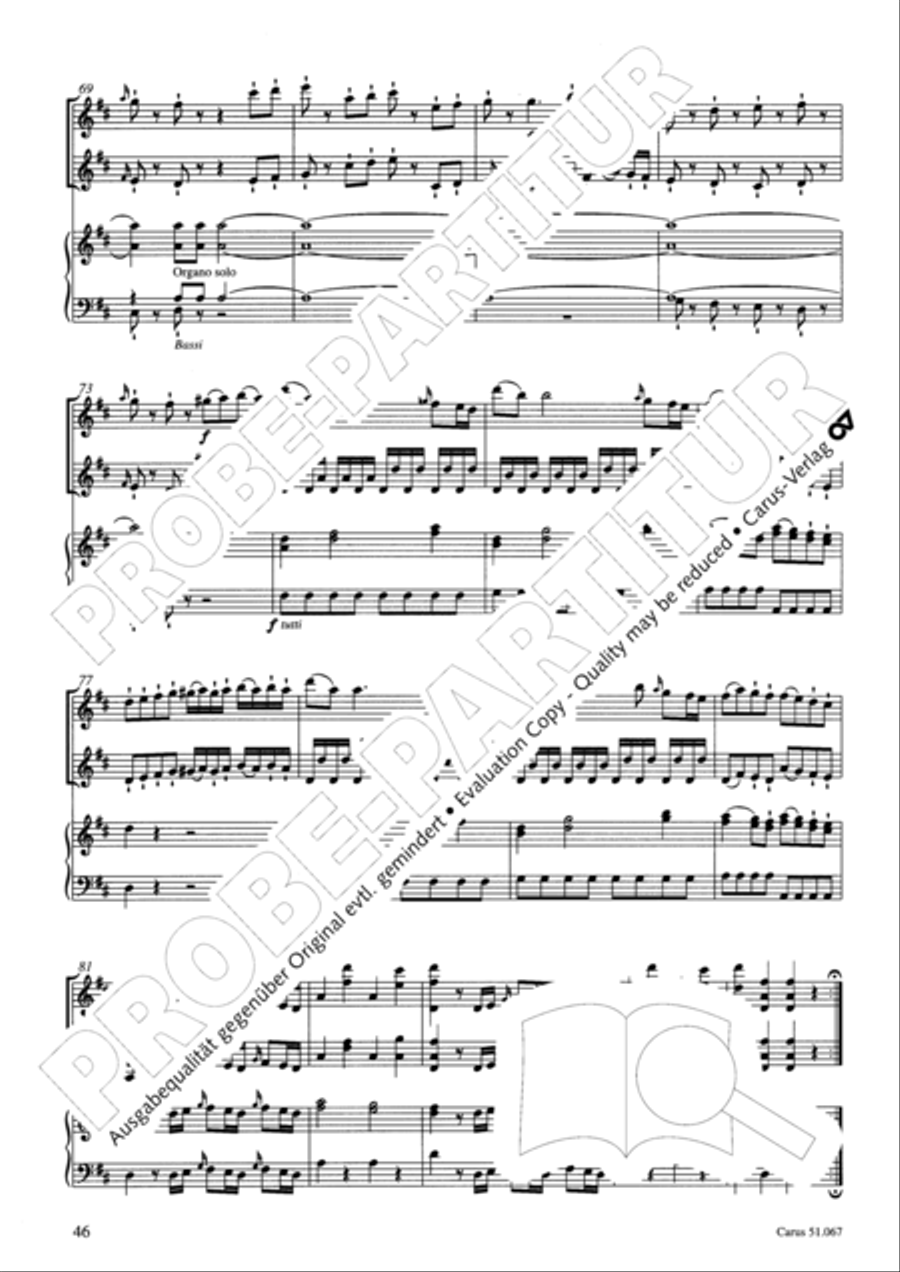 Church Sonatas Church Sonatas Collection / Songbook scores gallery preview page 47
