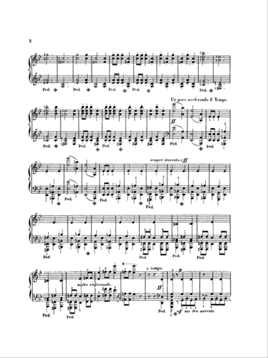 Saint-Saëns: Danse Macabre (Transcr. Franz Liszt) Piano Solo scores gallery preview page 4