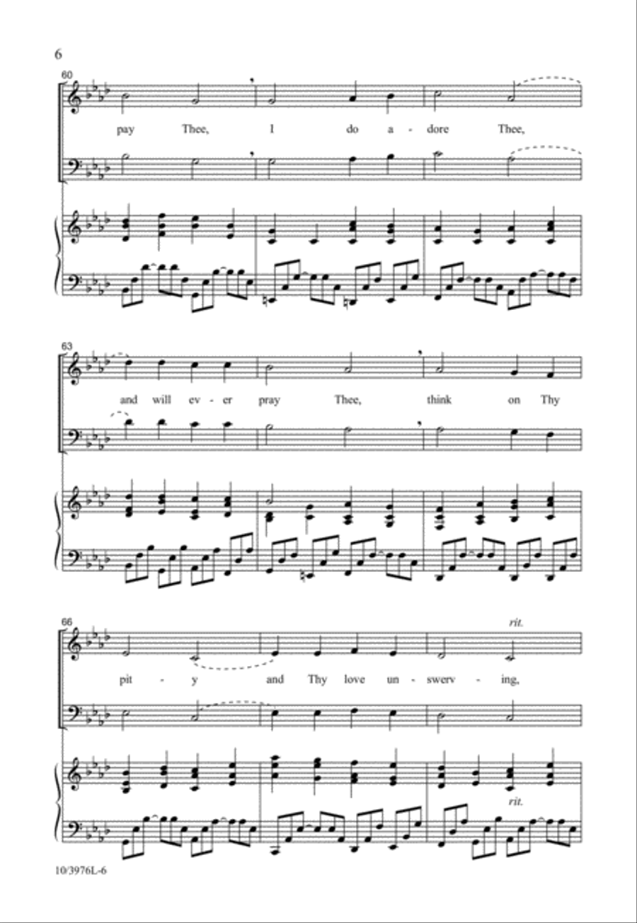 Ah, Holy Jesus Ah, Holy Jesus 3-Part scores gallery preview page 6