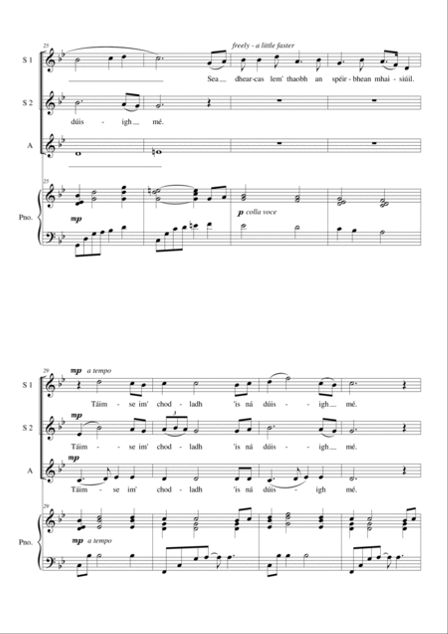 Táimse im' Chodladh SSA scores gallery preview page 5