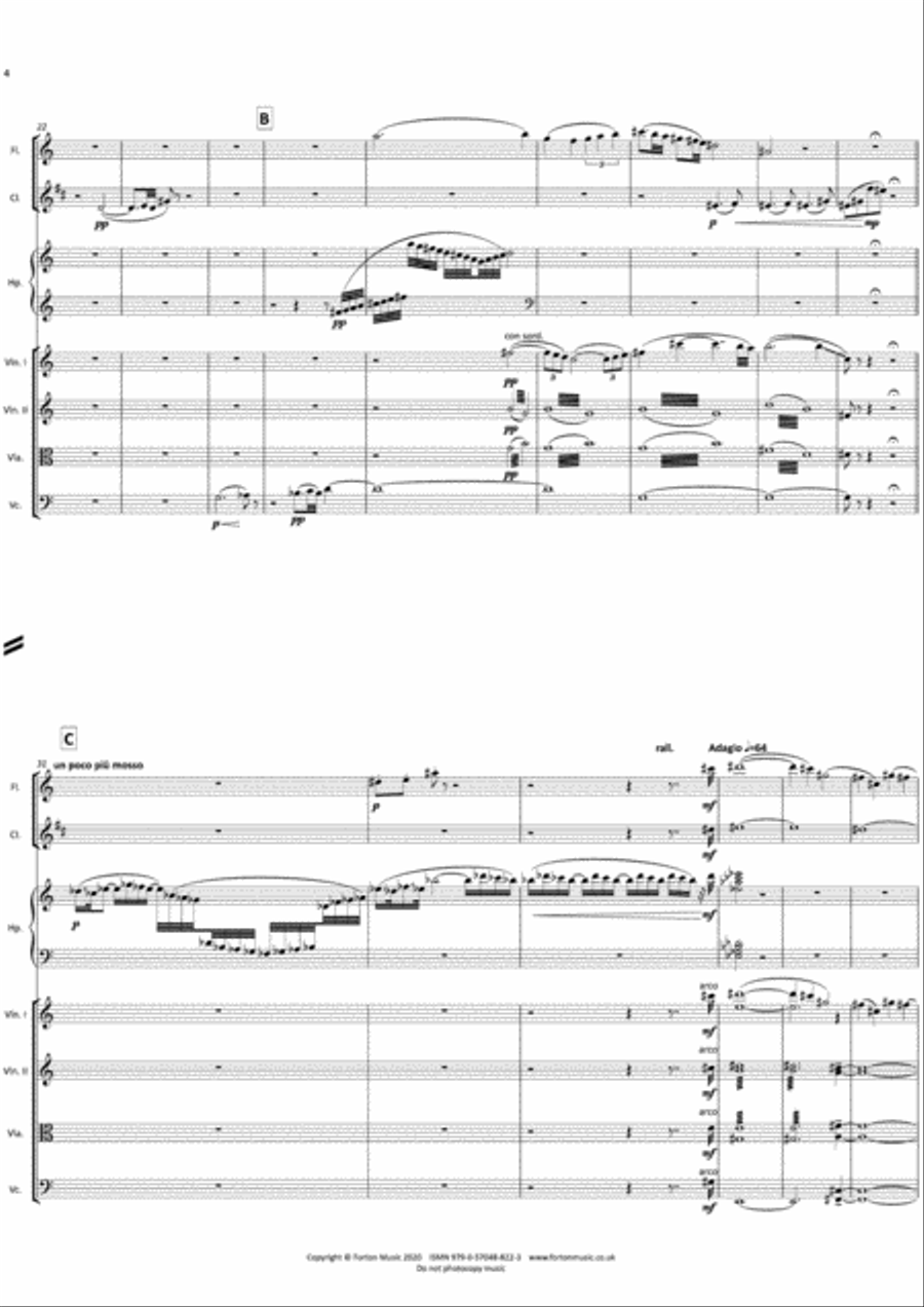 Fragments of a Dream Flute scores gallery preview page 4