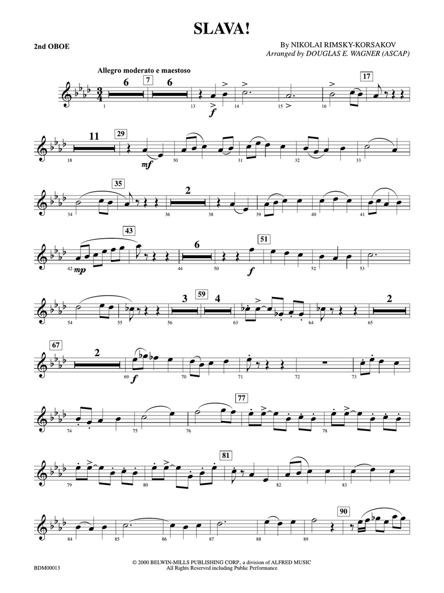 Slava: 2nd Oboe