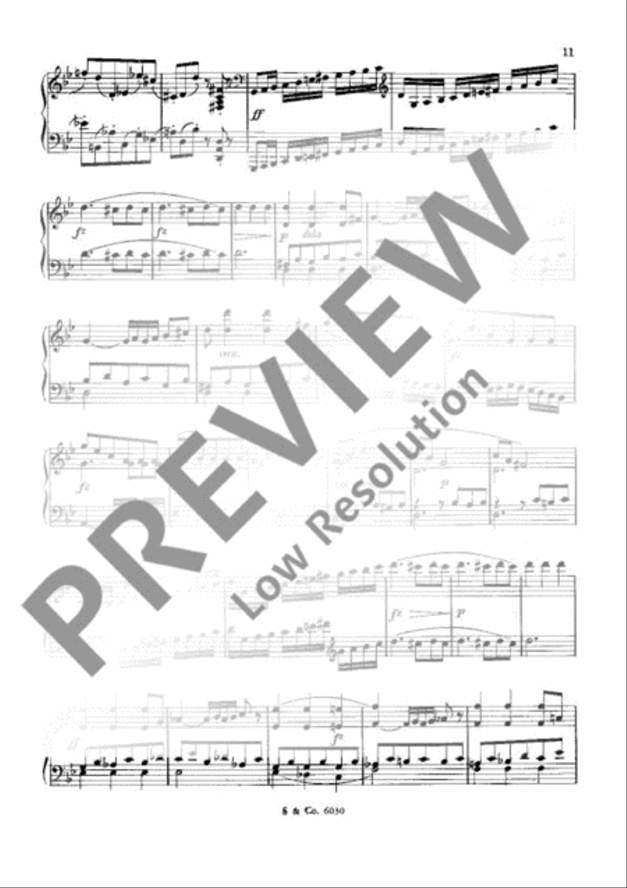 Sonata G minor Sonata G minor Piano Solo scores gallery preview page 14