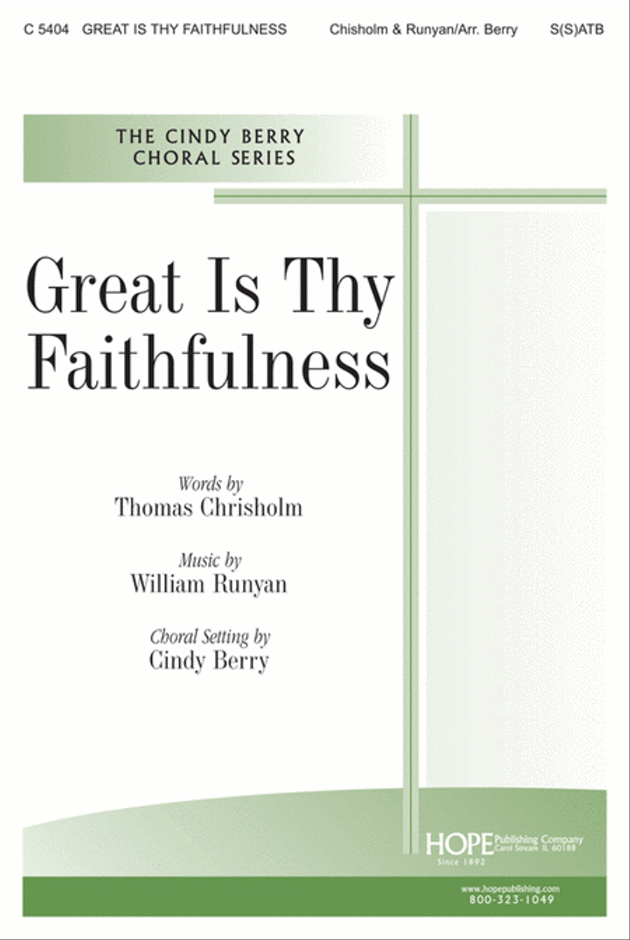Great Is Thy Faithfulness ATB scores gallery preview page 1