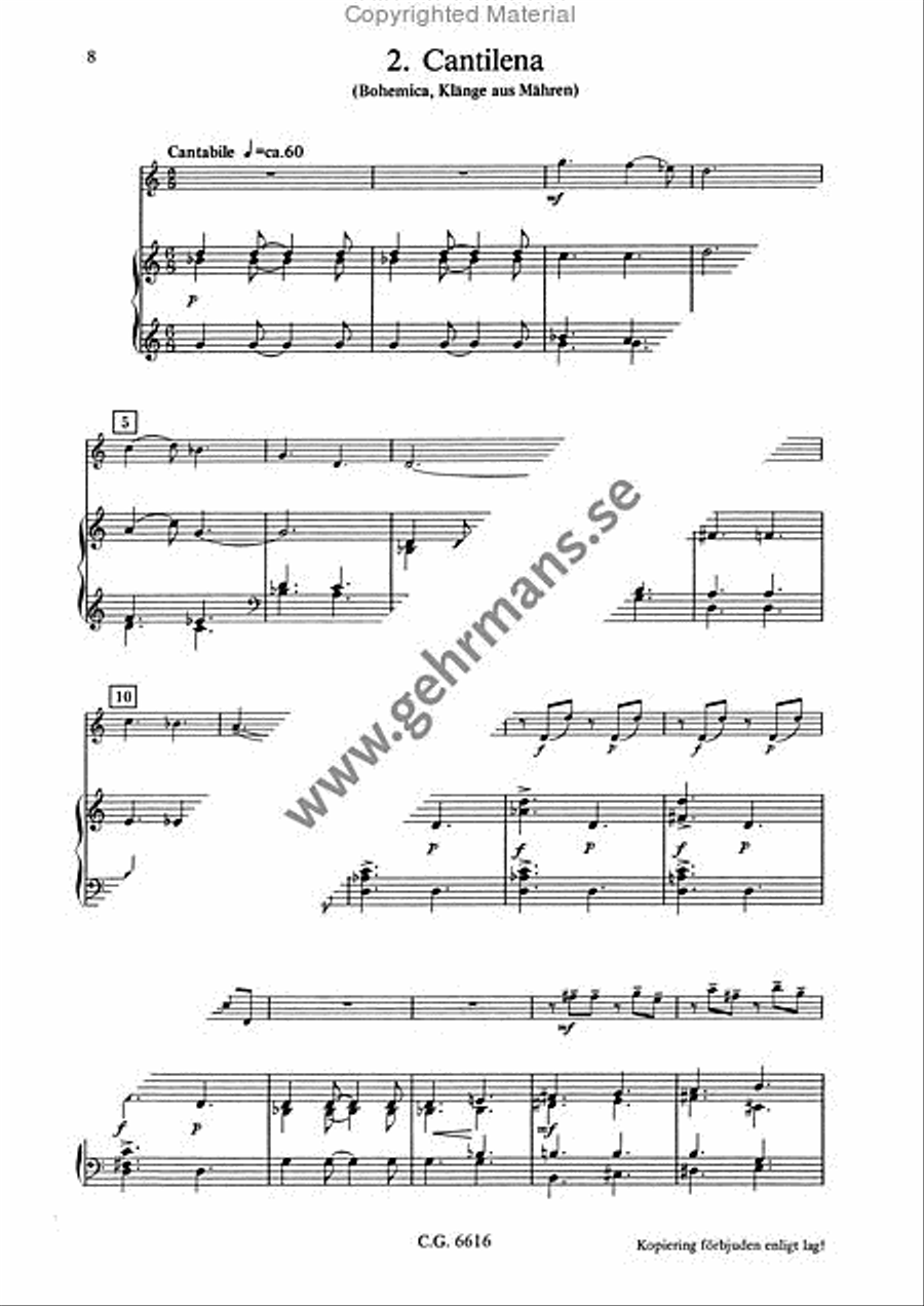 Liten notbok for Marika Violin Solo scores gallery preview page 4