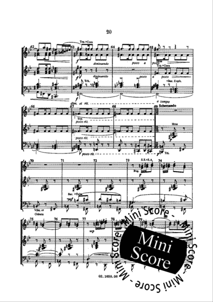 Concertsuite voor Fanfare Concert Band scores gallery preview page 24