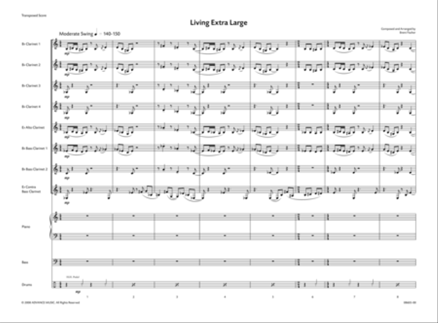 Living Extra Large Small Ensemble scores gallery preview page 2