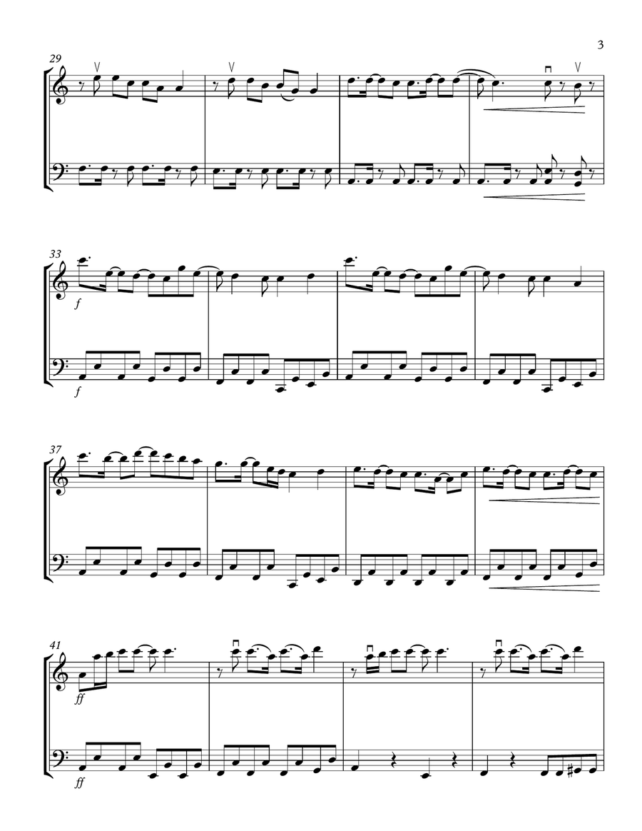 Rather Be String Duet scores gallery preview page 3