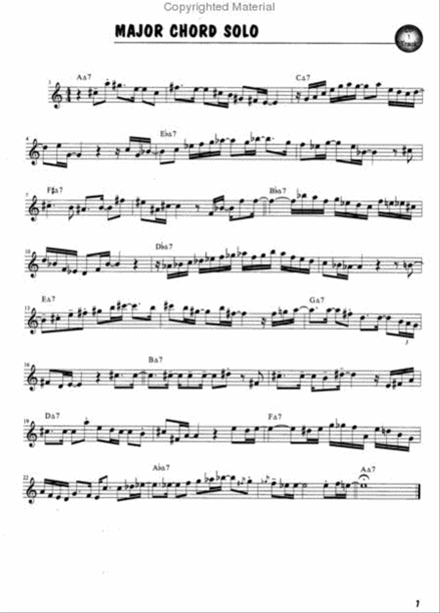 Ultimate Jazz Play-Along - E-flat Edition (Book and CD) Alto Saxophone scores gallery preview page 3
